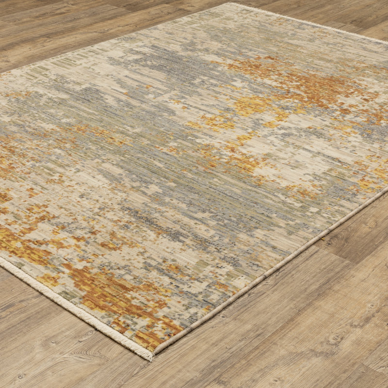 Moulin Abstract Indoor Rug, Rectangle 7'10" x 10'10"