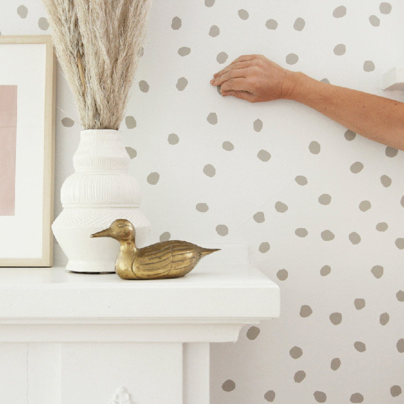 Abstract Non-Wall Damaging Wall Decal