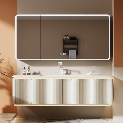 Modern French style bathroom cabinet