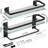 2 Piece Glass Floating Shelf