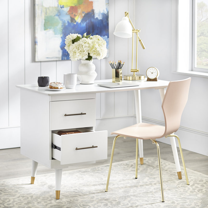 Beckley Writing Desk, White