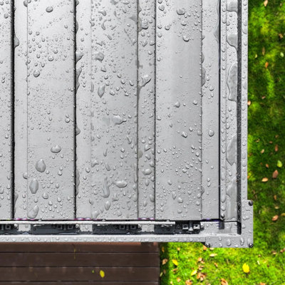 111S 10 pi. L 13 pi. D e-Motion Pergola avec toit à persiennes 