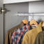 Rishin 2 Door 2 Drawer High Gloss Wardrobe Storage Unit-367550743