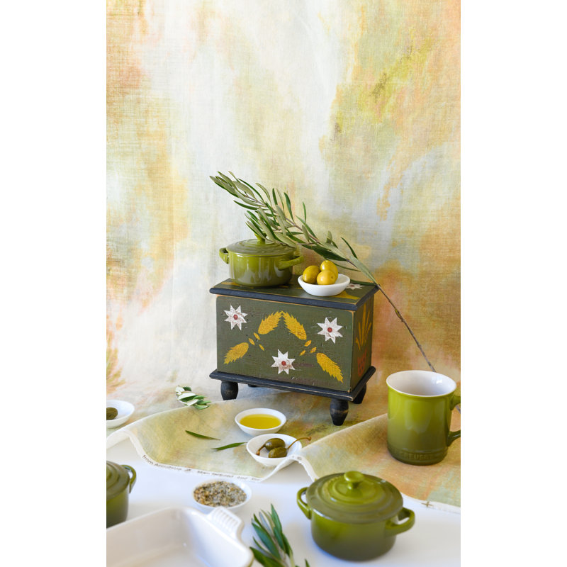 Le Creuset Mini Round Cocotte, 8oz., Olive
