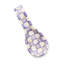 Violet Check Spoon Rest