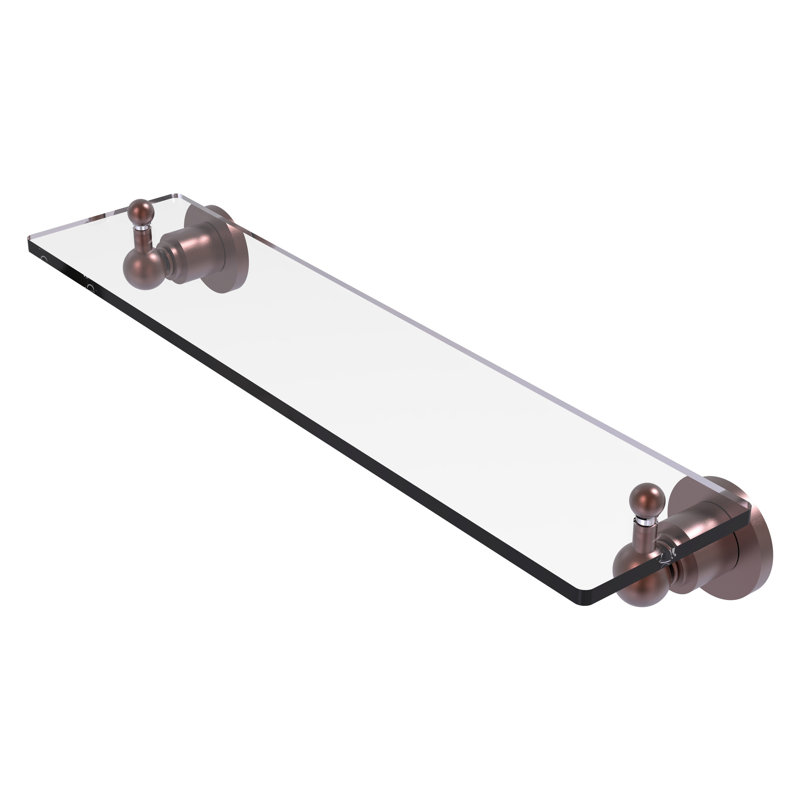 Lera Bracket Shelf, 22" W x 3" H, Antique Copper