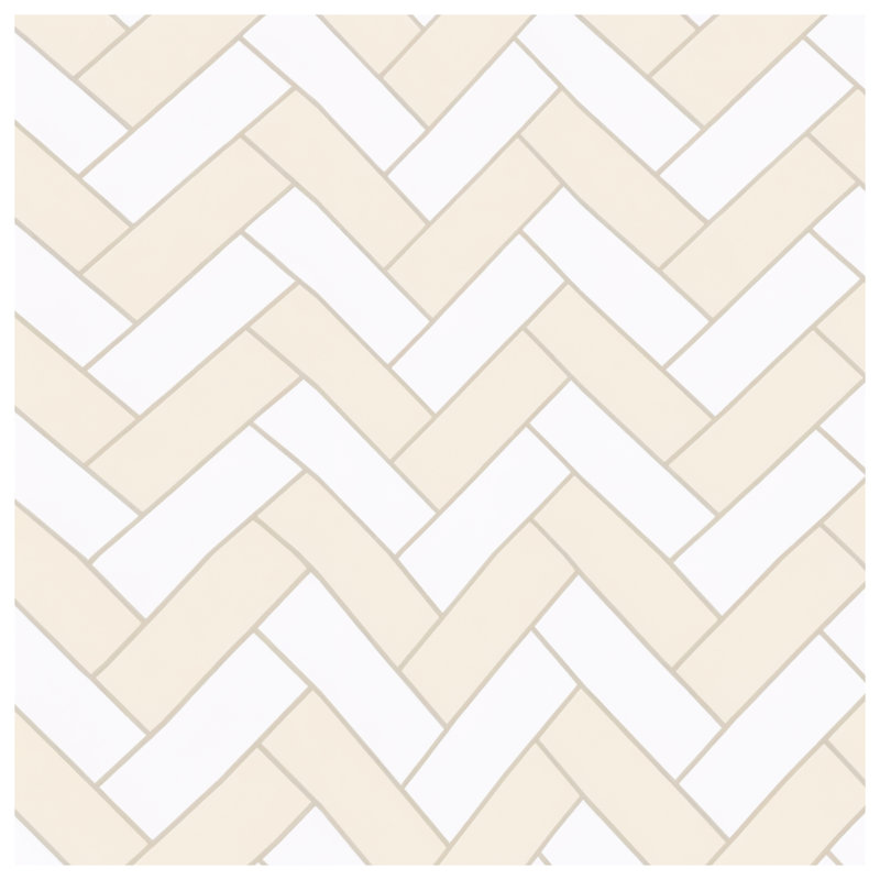 Herringbone Tile Pattern Duvet Covers, Twin