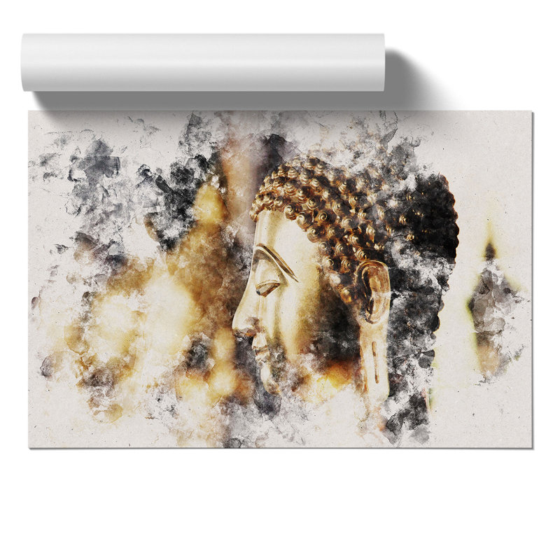 Buddha Statue Vol.5 - No Frame Print, 21cm H x 30cm W x 0.1cm D