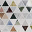 Valerie 6" Triangle Polished Marble Mosaic Tile