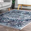 Tapis oriental bleu Doron-670379909