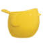  Pot à fleurs en céramique brillant pour oiseaux de 4 po Zygi Bird (jaune)-755894131