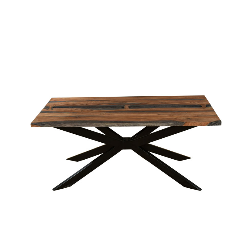 Solid Wood Dining Table, H76 x L175 x W90cm
