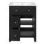 Meuble-lavabo 24 po avec lavabo en céramique de qualité supérieure-330825843
