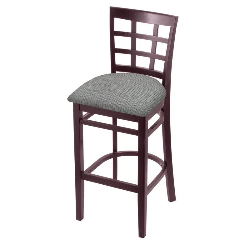 Bar Stool, Dark Cherry, Graph Alpine, Bar Stool (30" Seat Height)