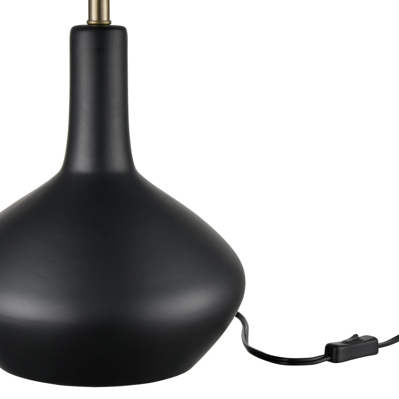 Lampe de table 21,6 po Beutler, Noir