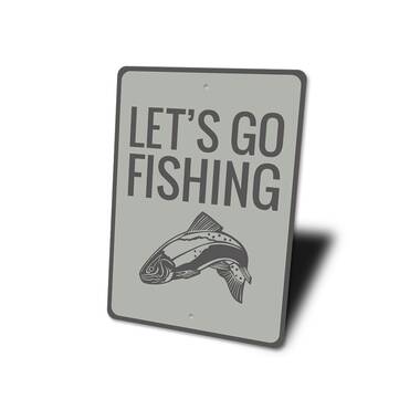 LET'S GO FISHING' Sticker