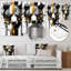 «Modern Grizzly Bear Portrait», décoration murale animaux en métal, impression en métal-1656569215