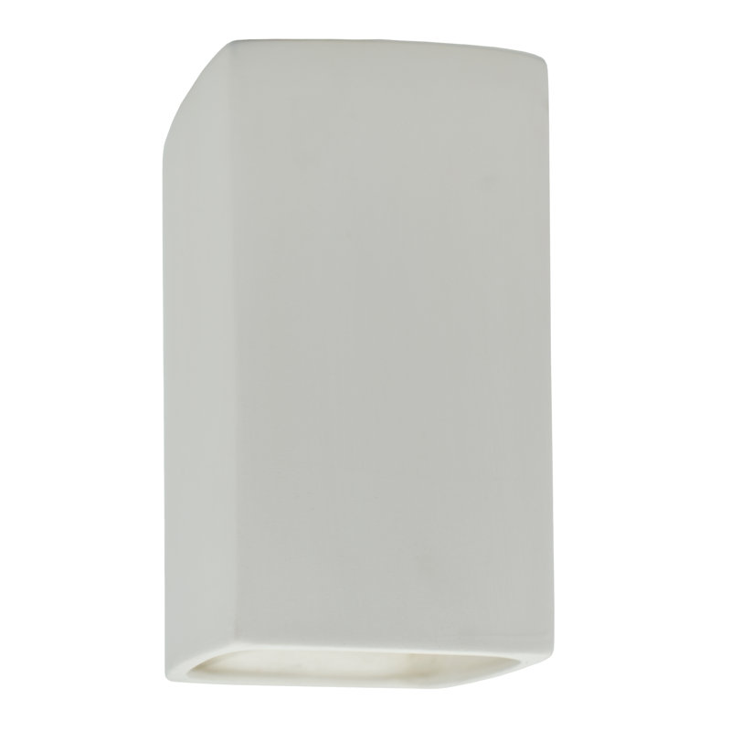 Applique murale encastrée en céramique Burghilde, Incandescente , Bisque