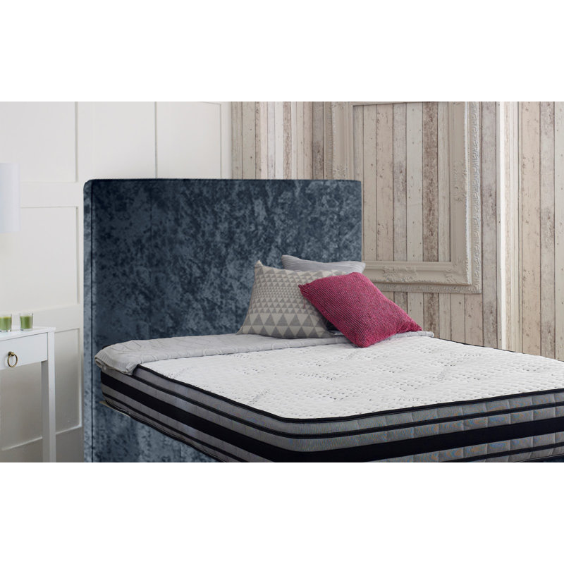Welsh Upholstered Headboard, Small Single (2'6), Grey