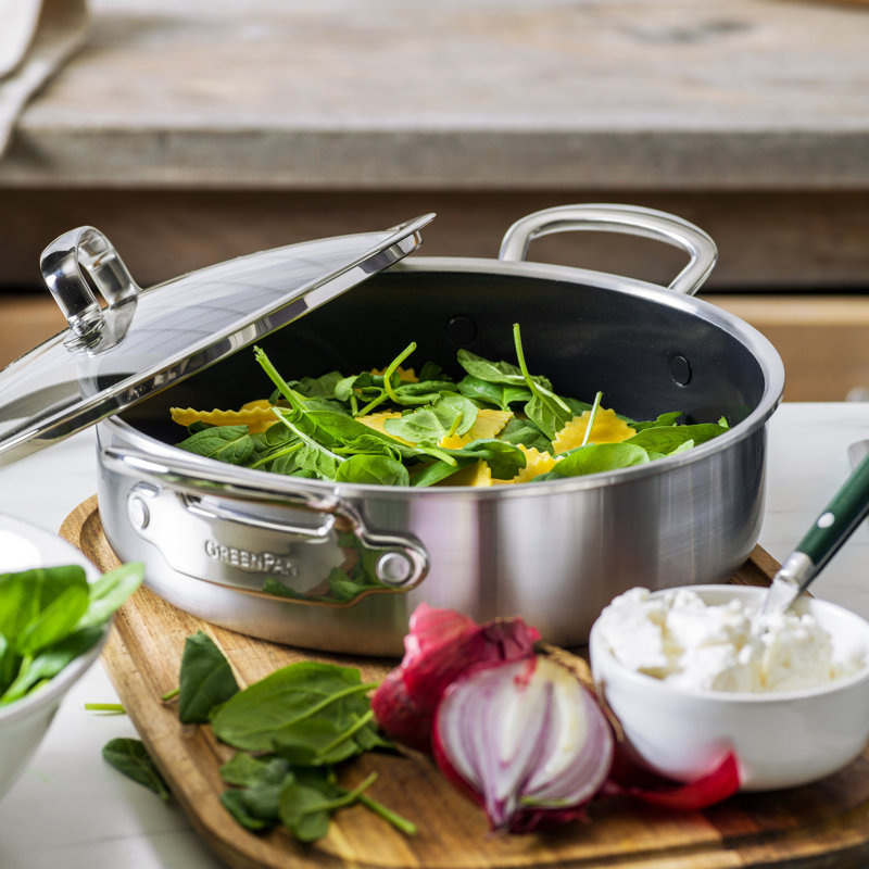 GreenPan Premiere PFAS Free Non Stick Skillet 26cm
