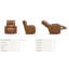 Fauteuil inclinable en cuir Maddox-97269375