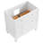 Sebian 36'' Single Bathroom Vanity with Carrara Marble Top-940575257