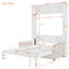 Lit escamotable double pleine grandeur avec coussin-293293788