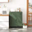 Armoire d'appoint en métal 2 portes avec tablettes réglables, armoire de rangement autoportante moderne pour le salon, la cuisine ou le vestibule-1009580785