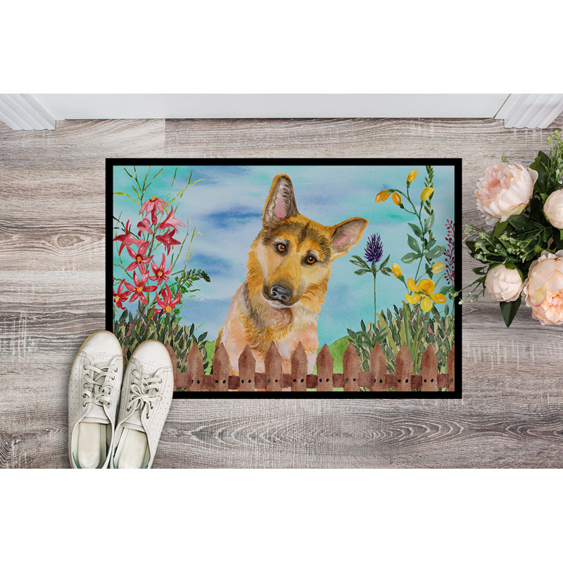 Non-Slip Outdoor Doormat, Rectangle 18" x 27"