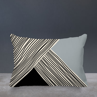 Cassie Spun Polyester Reversible Throw Pillow