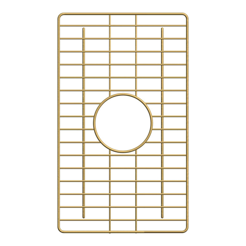 17.25"x10.25" Bottom Grid in Champagne Bronze PVD, Champagne Bronze PVD