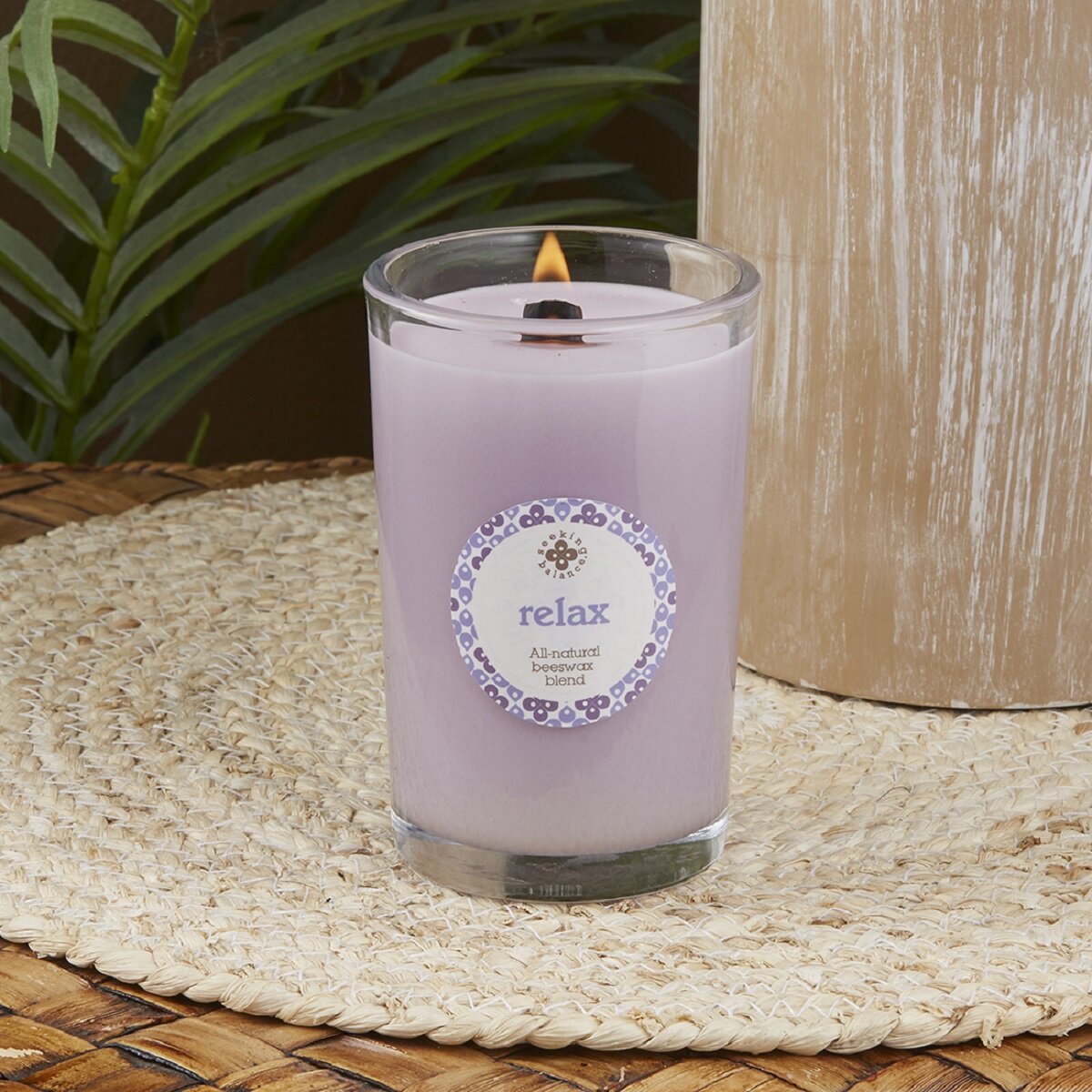 Root Candles Lavender Vanilla Scented Jar Candle