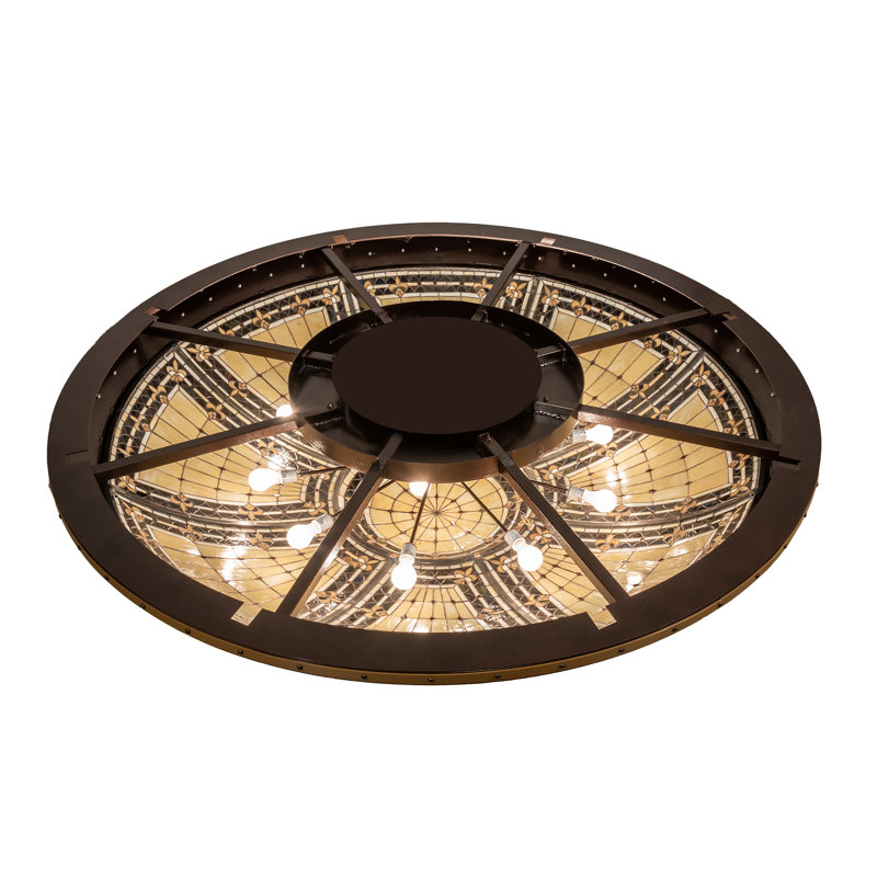 Fleur-de-lis 12 - Light Flush Mount