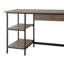 Bureau gris patiné