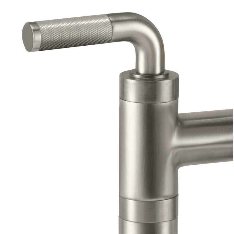 Descanso Tub Filler with Diverter, Lever Handle, Satin Nickel
