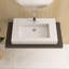 Lavabo de salle de bain mural 30 "à surface solide-124928447