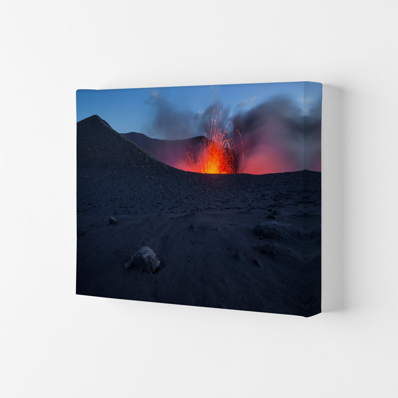 Approaching Hell 1 Piece Wall Art on Canvas, 21cm H x 29.7cm W x 4cm D, Wrapped Canvas