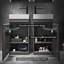 Meuble-lavabo mural simple 18,6 po avec plateau en pierre artificielle Myrtlewood