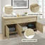 Grande armoire buffet avec rangement Georgia