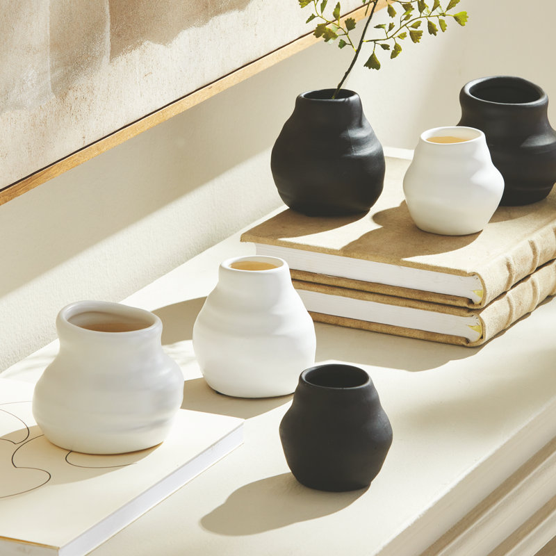 Vases Aliviana, Blanc