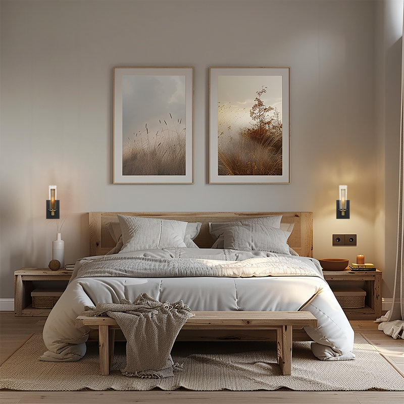 Zanyia Steel Armed Sconce