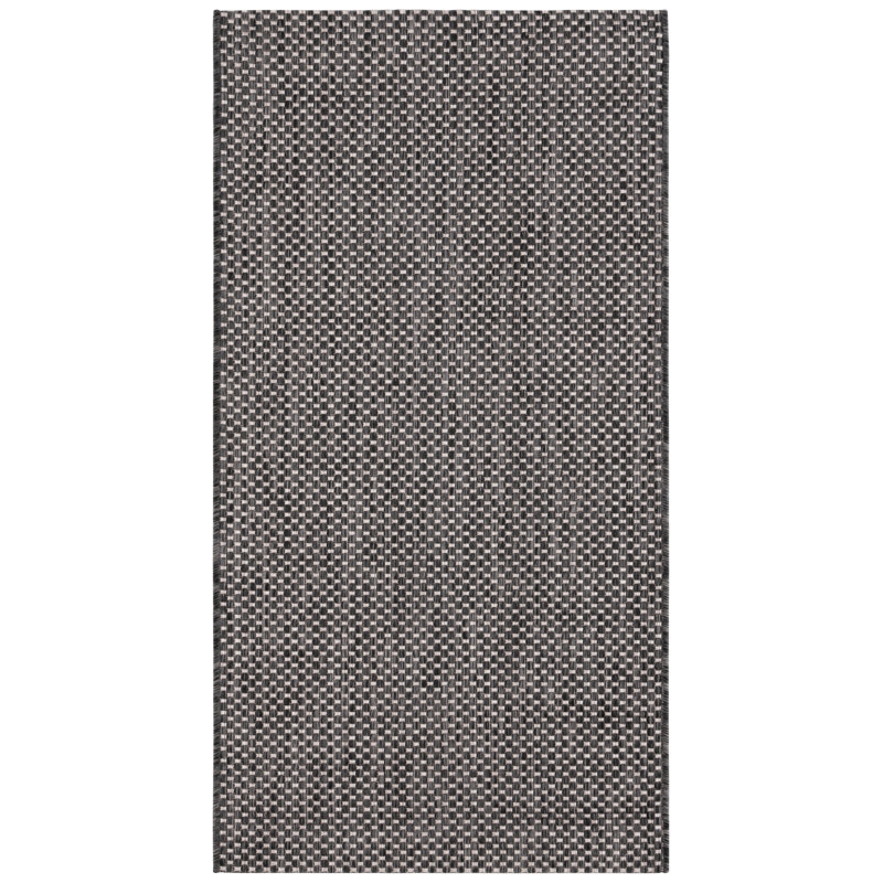 Sezis Performance Solid Color Indoor/Outdoor Area Rug, Rectangle 2'7" x 5'