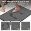 Petit tapis de bain en diatomite à rayures horizontales gris foncé, tapis de bain en pierre à séchage rapide et résistant à la moisissure-418852020-424054528