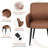 Modern and Contemporary Faux Leather Dining Chairs-1216508362