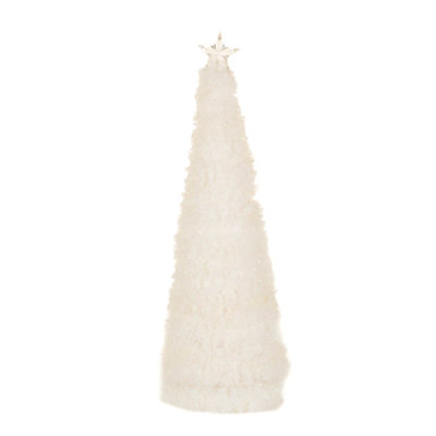 Arbre ruban en tissu avec paquet d'étoiles