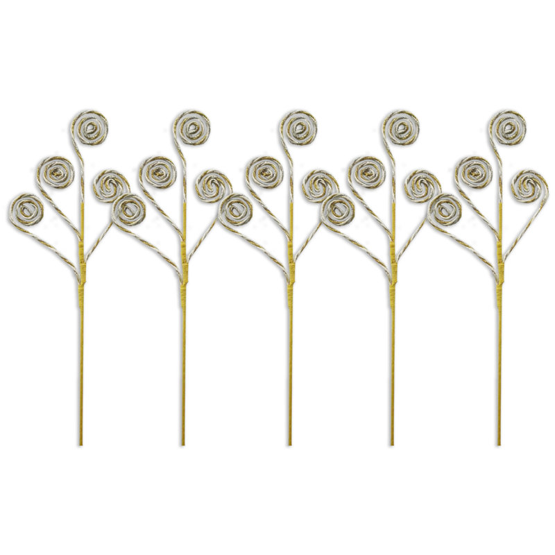 Tourbillons, Argenté / blanc