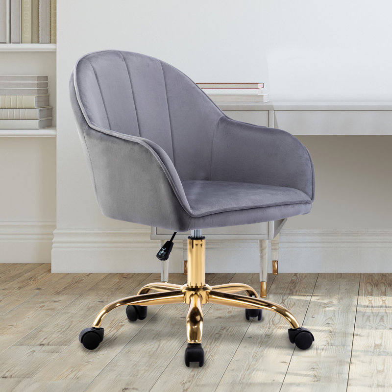 Edgar Desk Chair, Grey