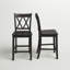 Tabouret de bar et de comptoir en bois massif Fortville-1065079232-1013470723