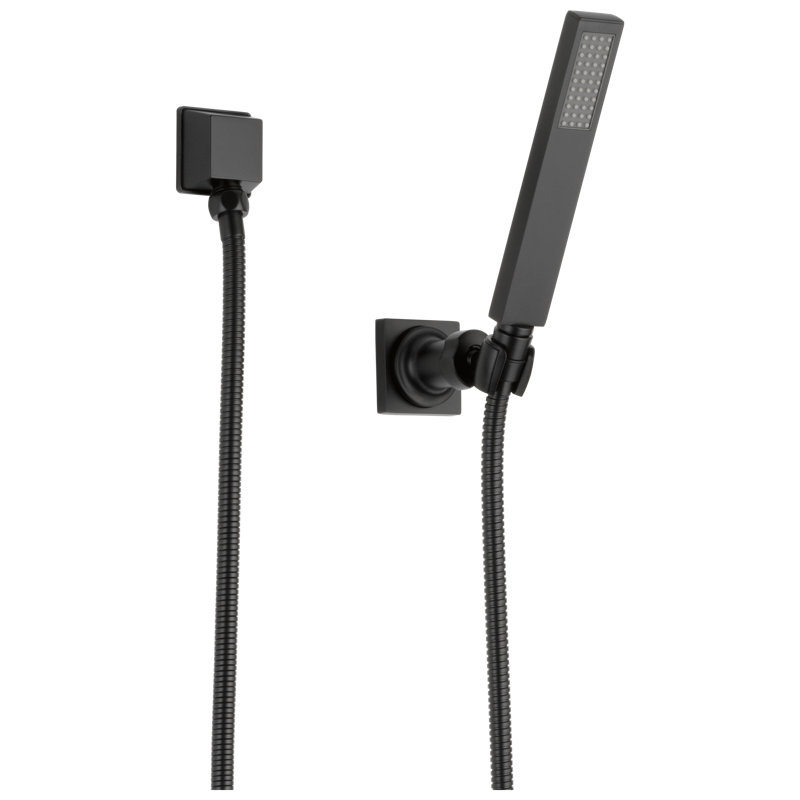 Siderna® Wall Mount Handheld Shower Head, Matte Black
