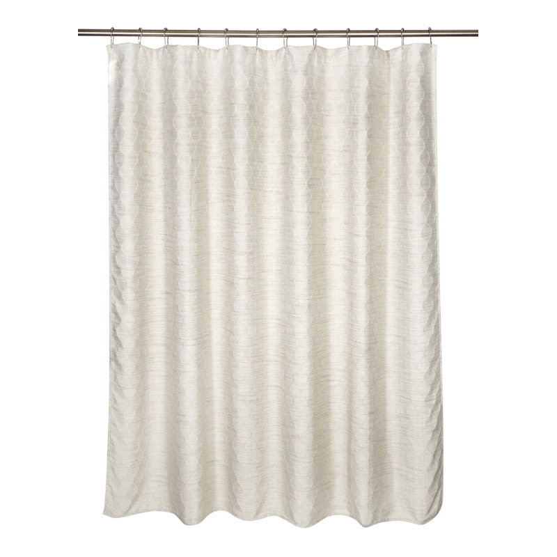 Rideau de douche simple, Taupe